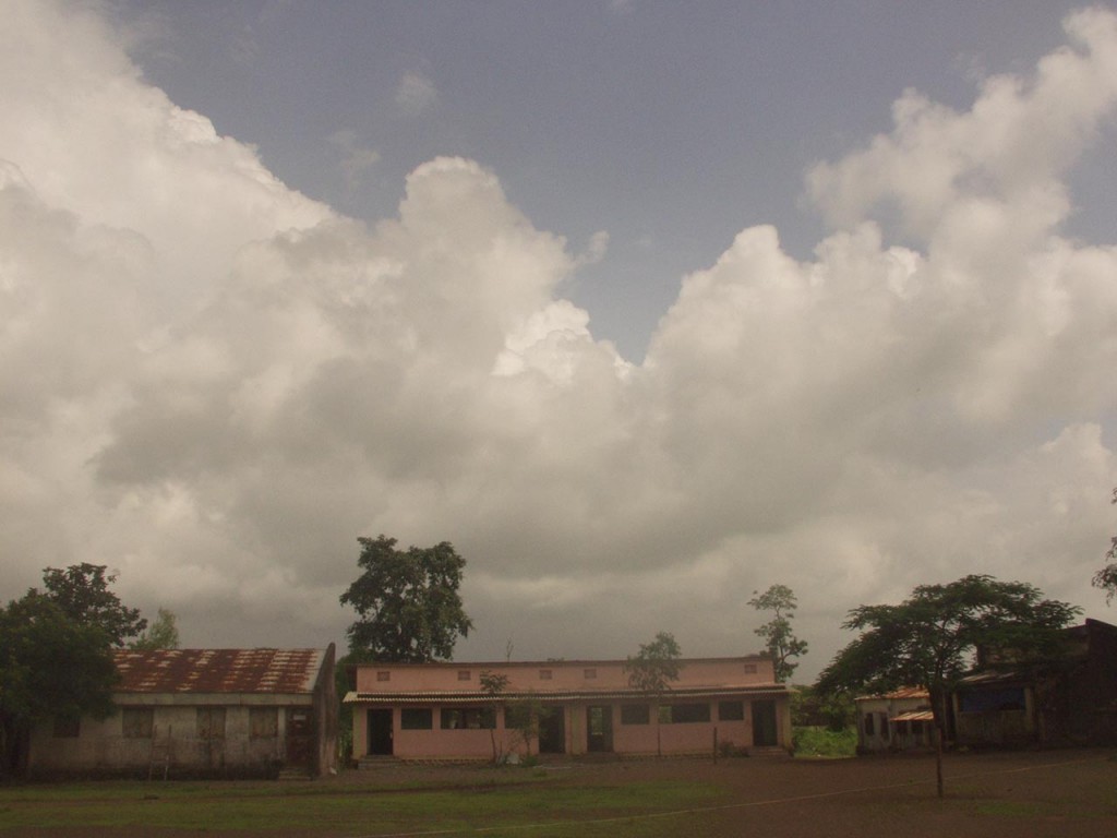 A village tribal school. 