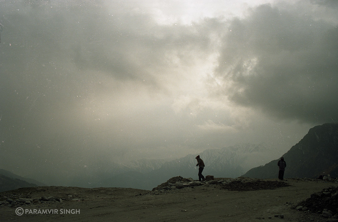 Silhouette Near Rohtang pass