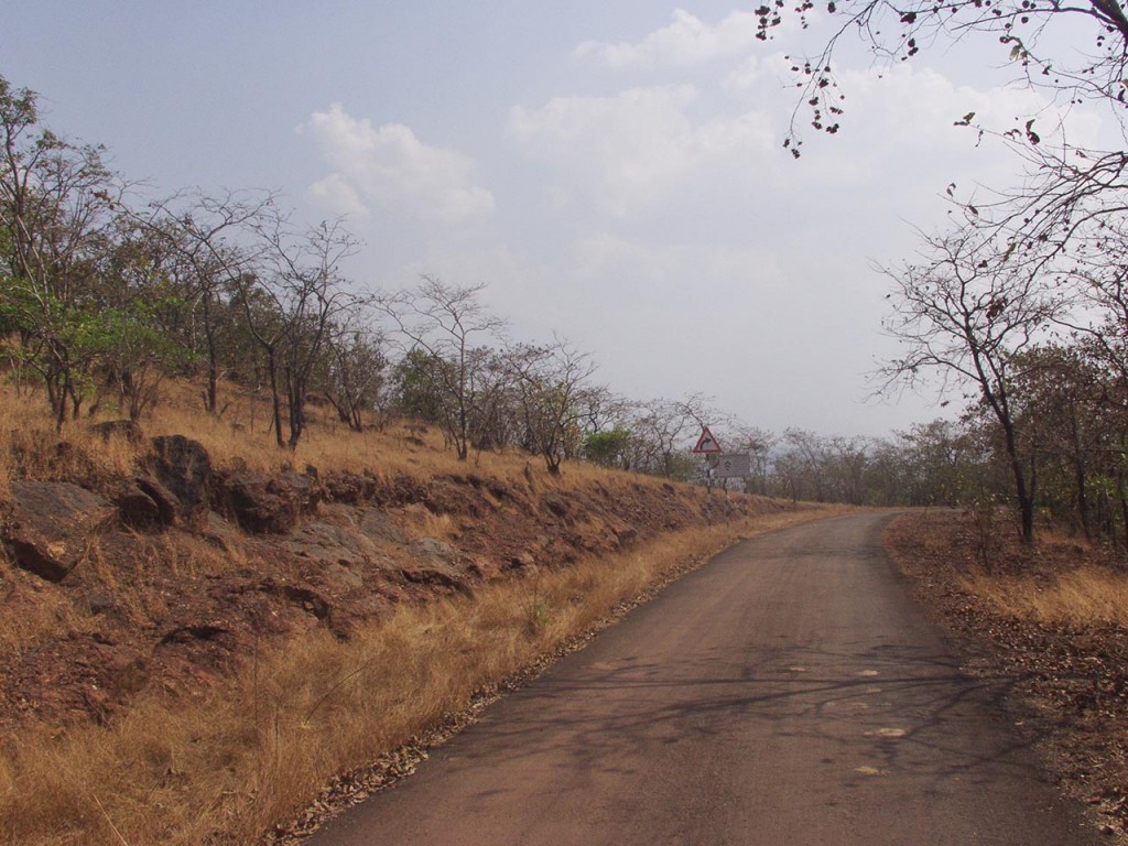 The road to Murud Janjira is a beautiful drive.