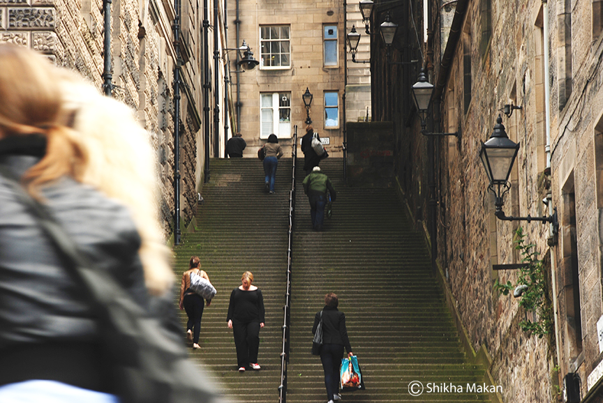 Here's how you stay fit in Edinburgh despite all the great food.