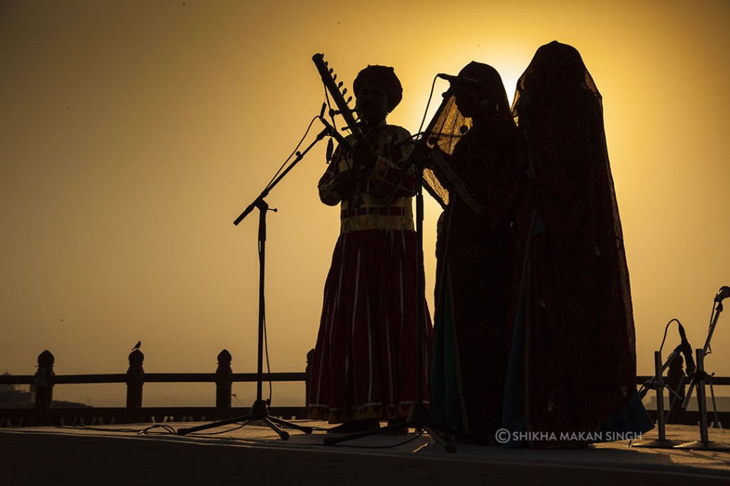 Bhopa-Bhopi, as these musicians are called represent a traditional genre of Rajasthani folk. 