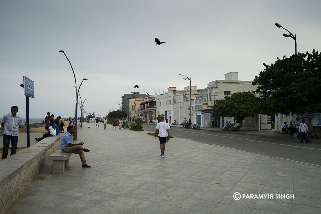 Beach Road, Pondicherry.