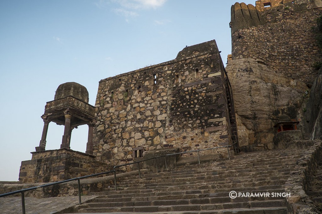 Ranthambhore Fort Steps and Chatri