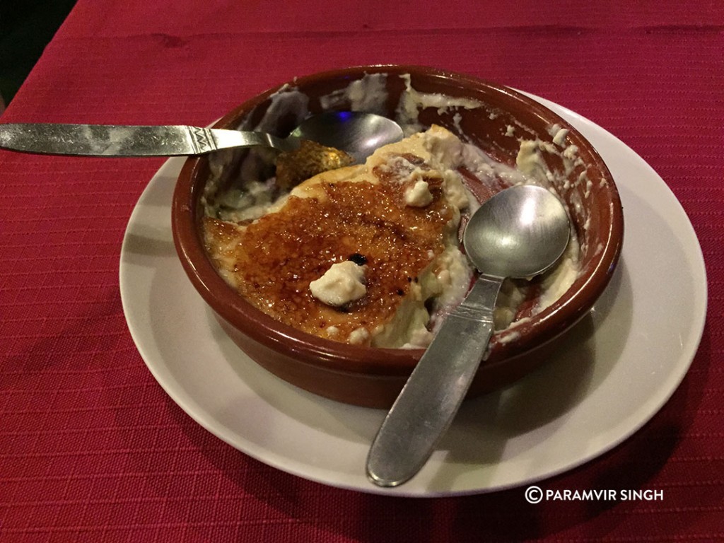 The Creme Brulee at Hotel Di Pondicherry