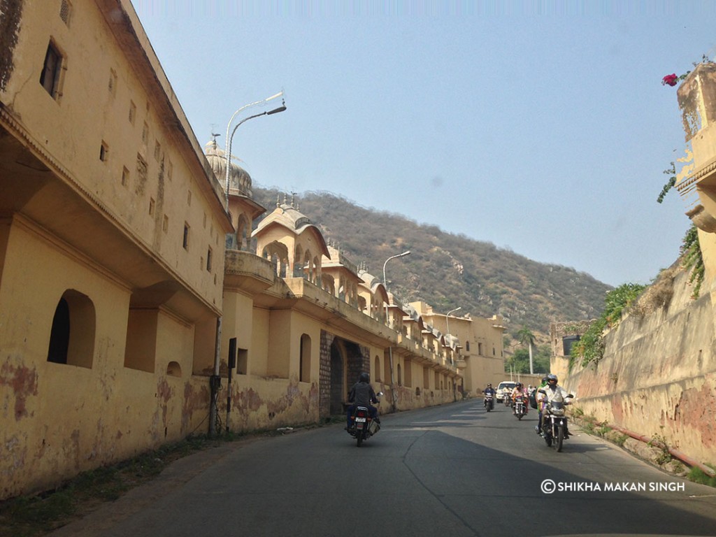 The Sisodia Rani Bagh on the outskirts of jaipur.