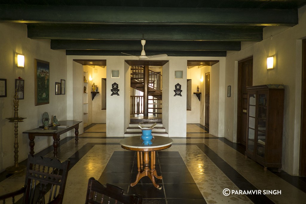 Neemrana Hotels in Tranquibar : Lobby of Bungalow On The Beach