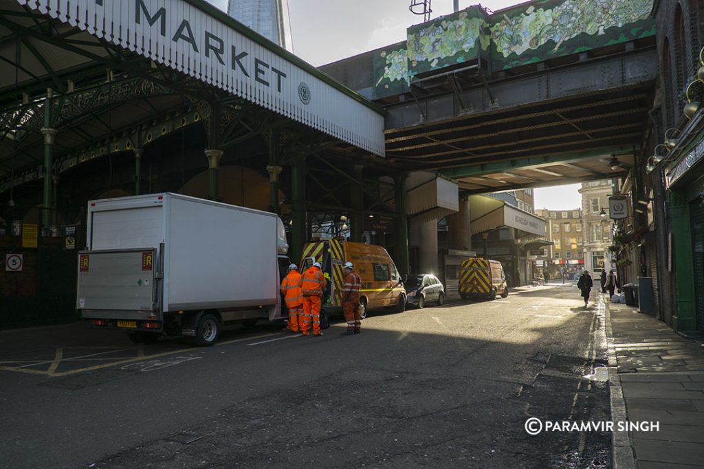 The London Bridge Borough Market.