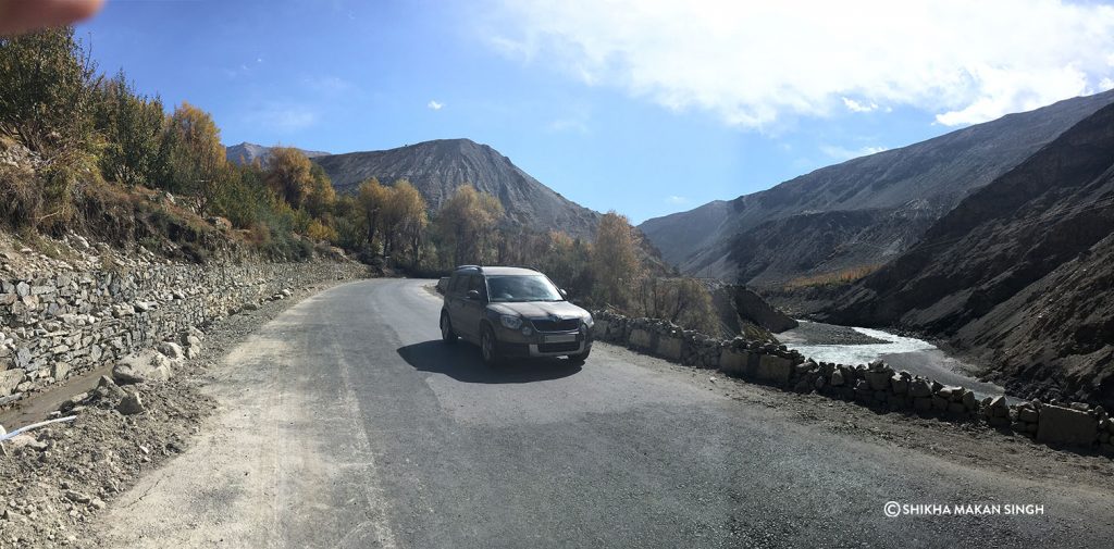 Skoda Yeti in Kaza, Himachal Pradesh