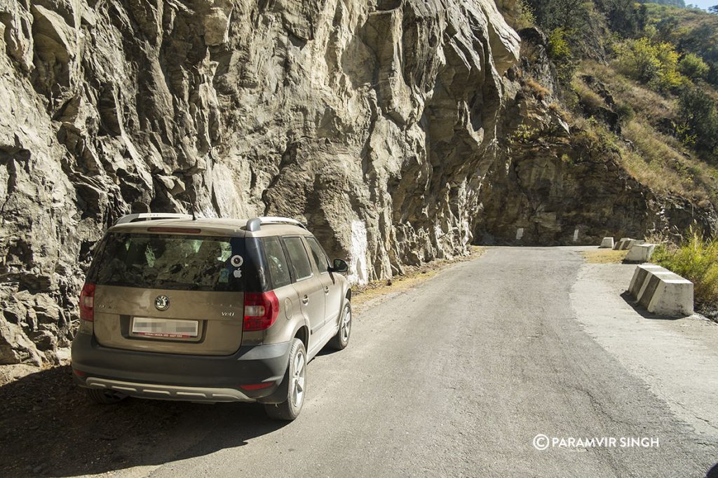 Sangla valley Road Skoda Yeti