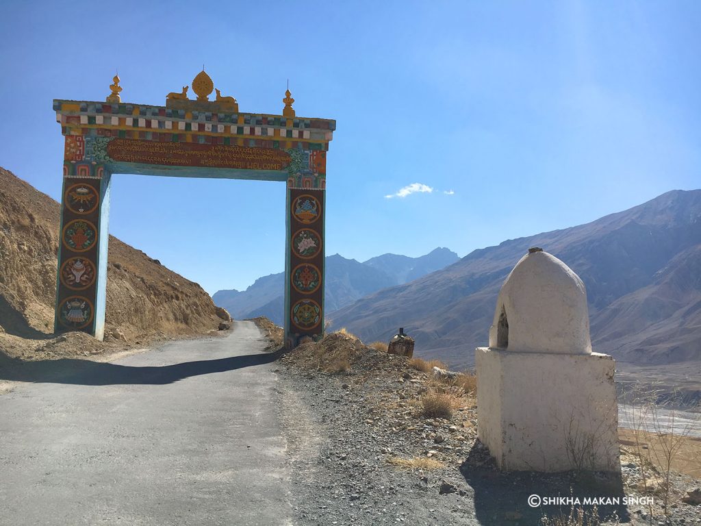 Kaza in Winters, Key Monastery, Langza