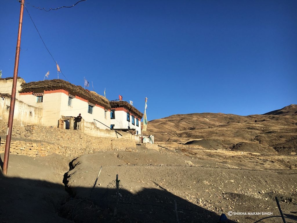 Traditional home, Spiti Valley, India