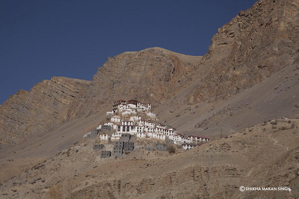 Kaza in Winters, Key Monastery, Langza