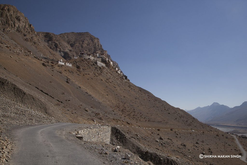 Traditional village, Spiti Valley, India