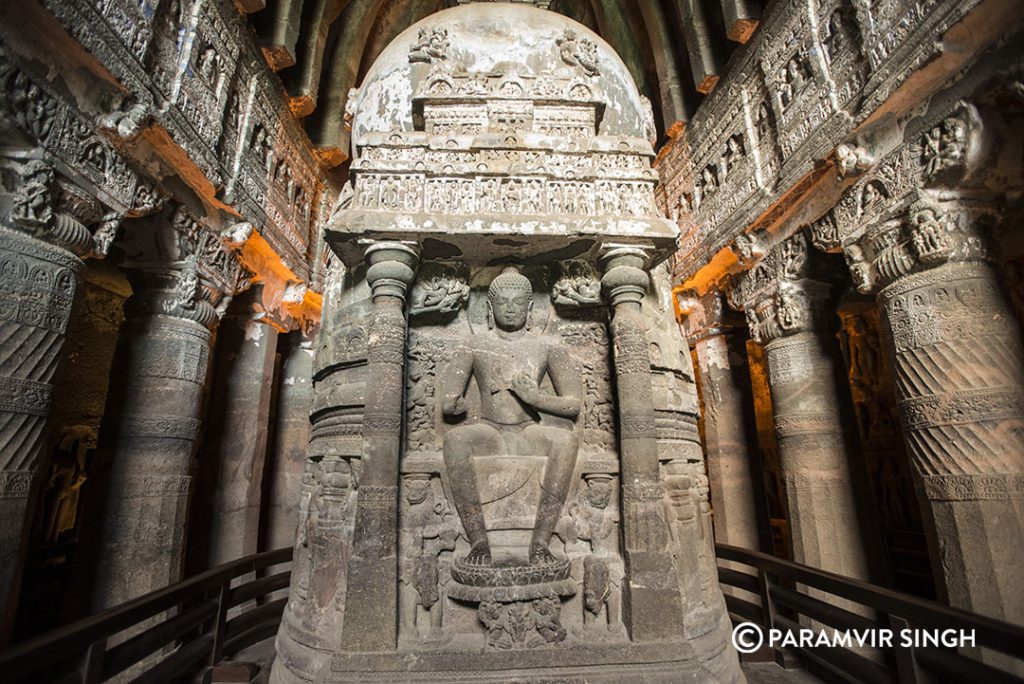 Ajanta Caves.