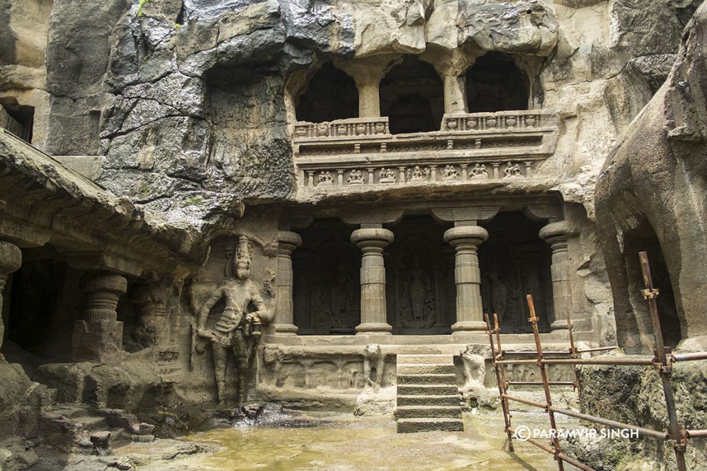 Details at Kailasa Temple, Ellora Caves, India