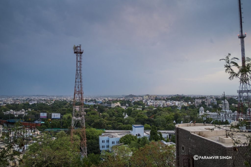 Hyderabad bird's eye view