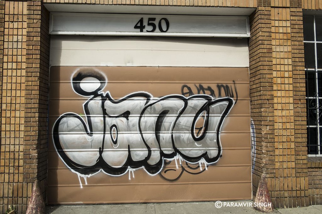 Graffiti, Oakland, 2017