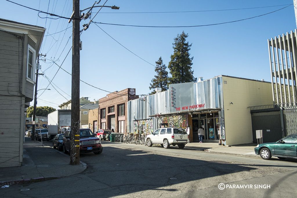 The New Parkway Theatre, Oakland.