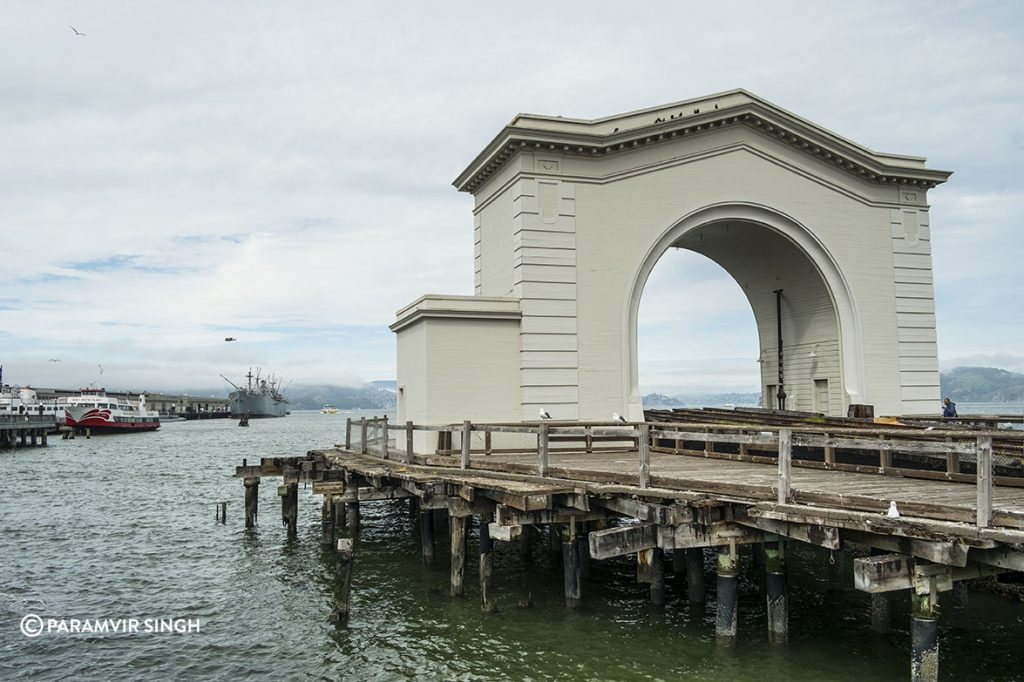 The Old Port Gate at Fisherman's Wharf, San Francisco