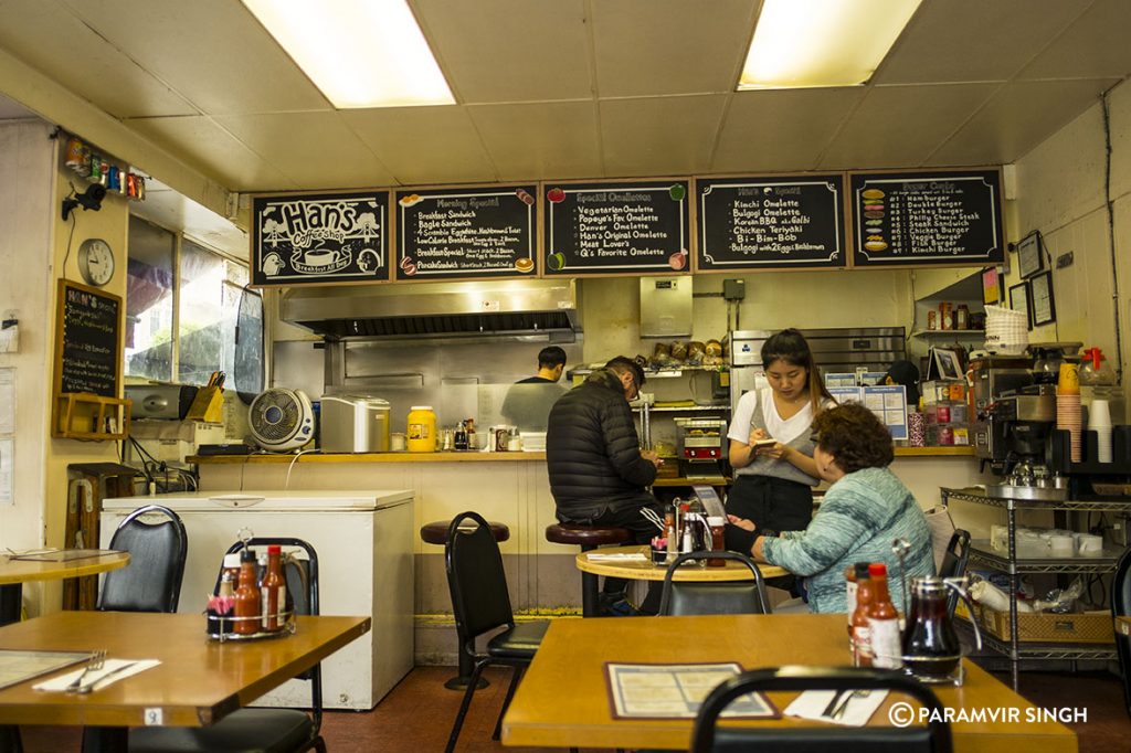 Breakfast at Han's, San Francisco