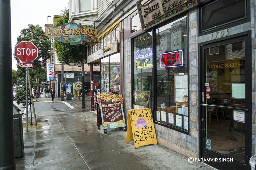 Earthsong Cafe, Haight Ashbury, San Francisco