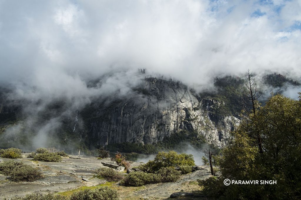 Clouds in Yosemite National Park