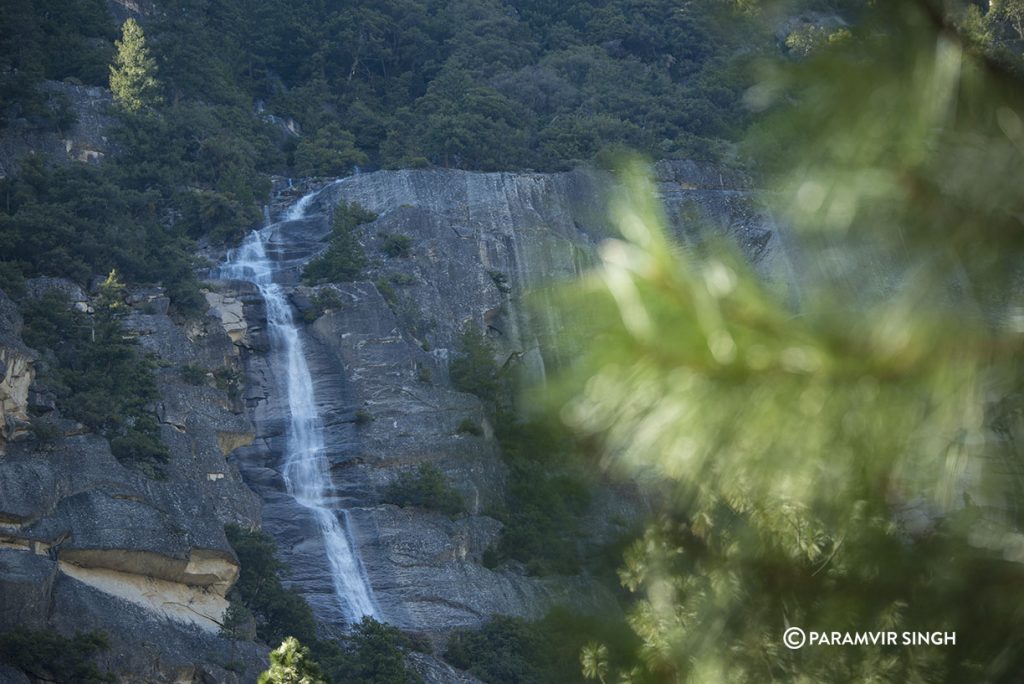 Waterfall in Yosemite National Park