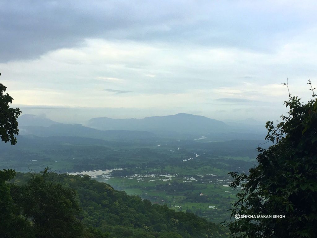 View from Tungareshwar Wildlife Sanctuary