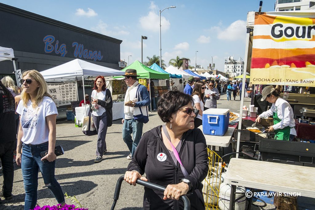 Farmer's Market at Ivar Avenue, Los Angeles