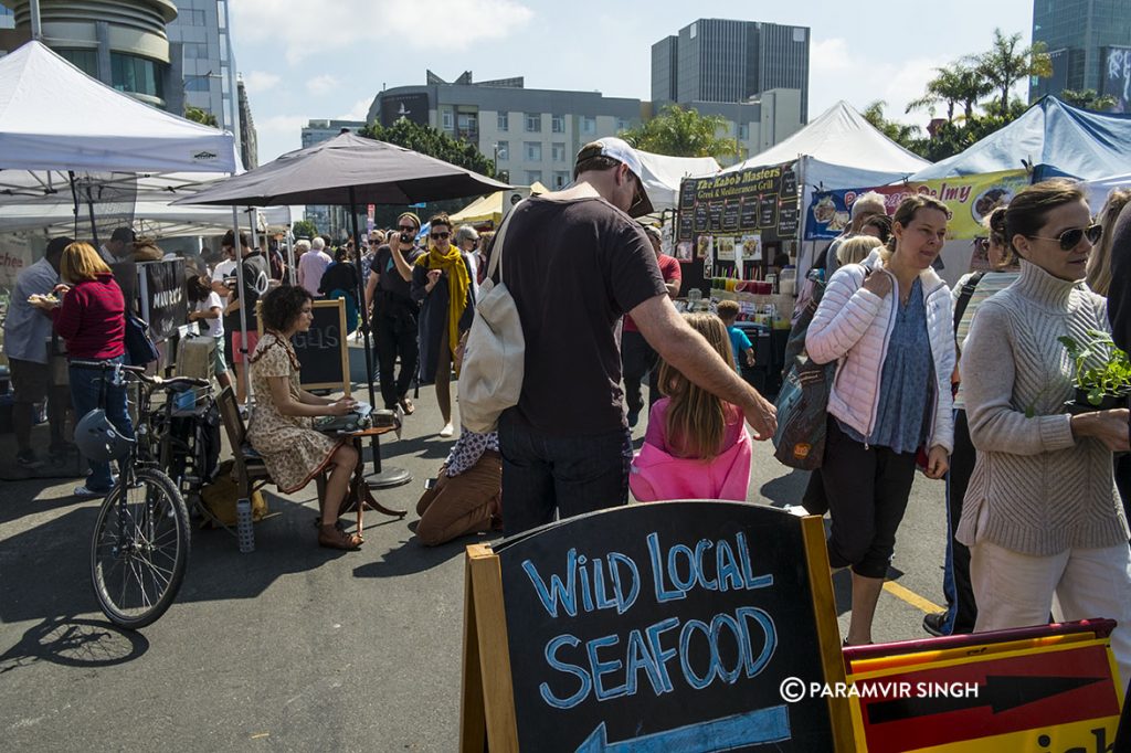 Farmer's Market at Ivar Avenue, Los Angeles