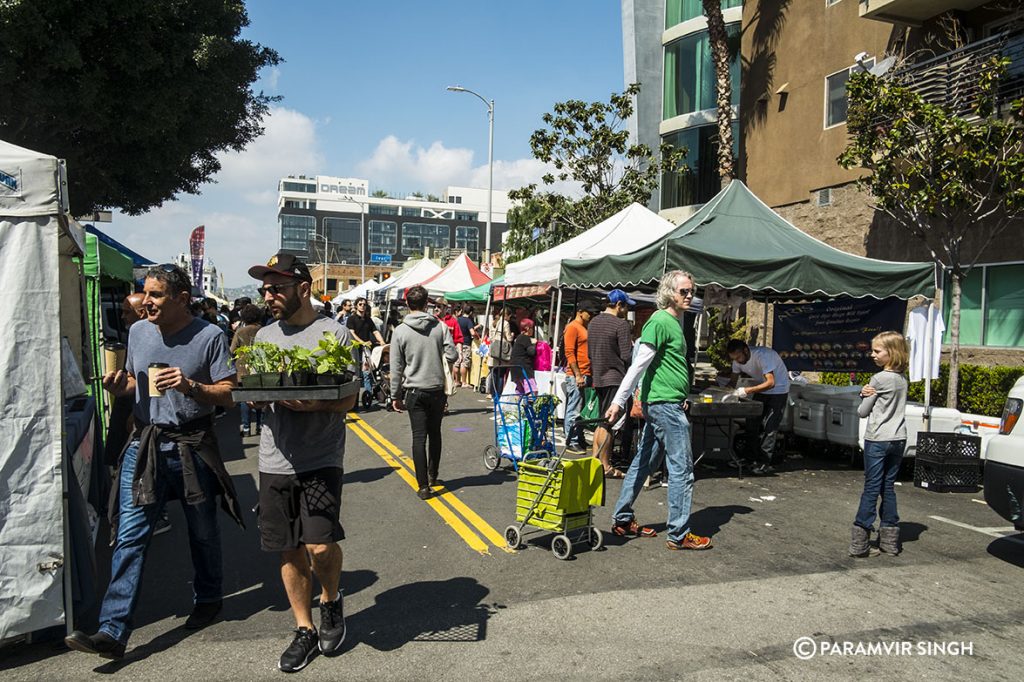 Farmer's Market at Ivar Avenue, Los Angeles