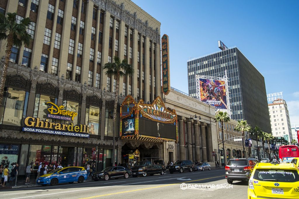 Ghirardelli on Hollywood Boulevard, Los Angeles