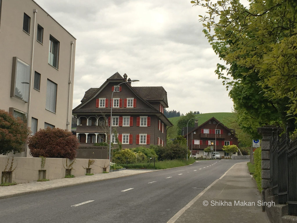 Houses in Lucerne...