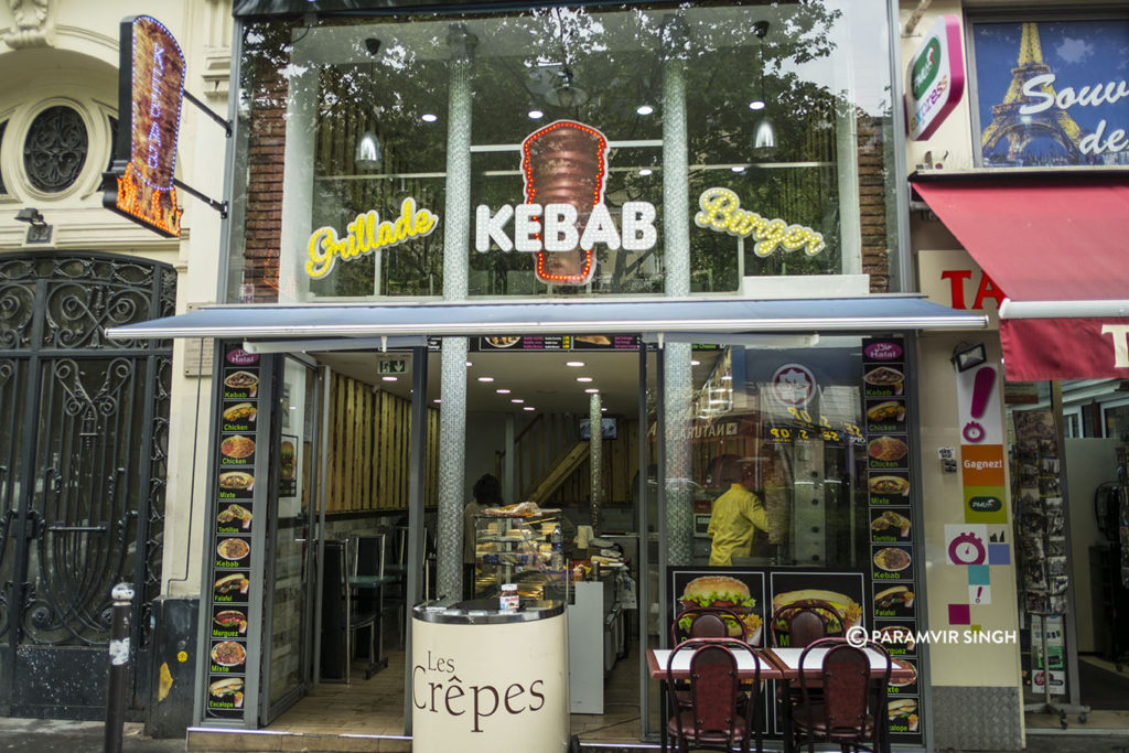 Kebabs in Paris