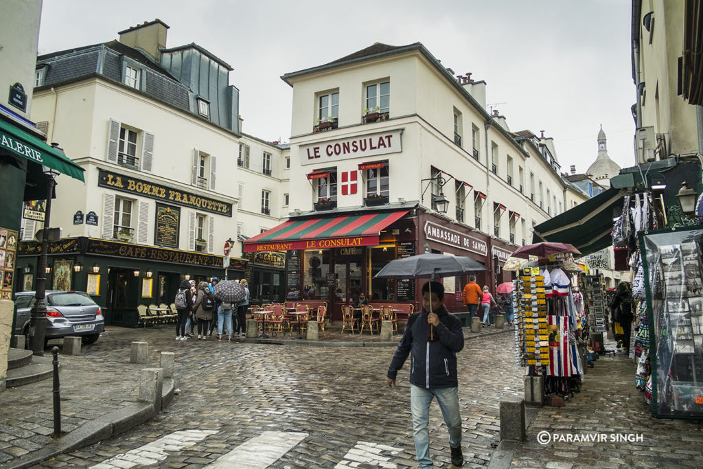 At the Montmartre Hill