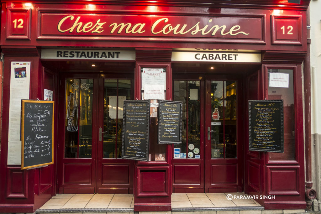 Chez ma Cousine, Montmartre, Paris