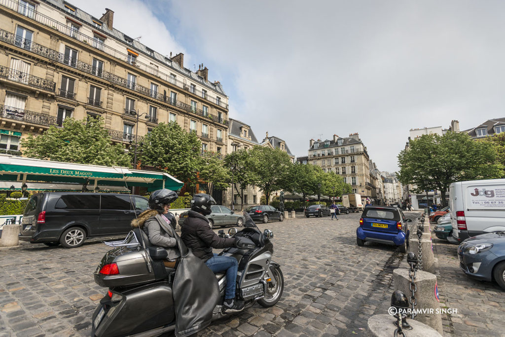 Two wheelers in Paris