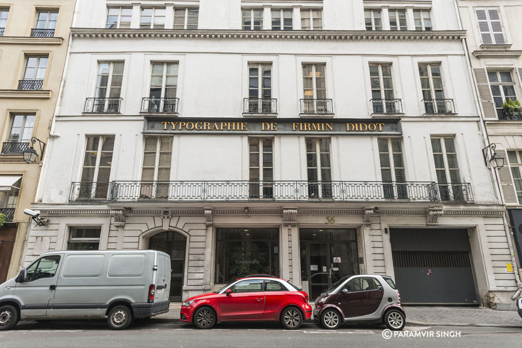 Typographie De Firmin Didot, Paris