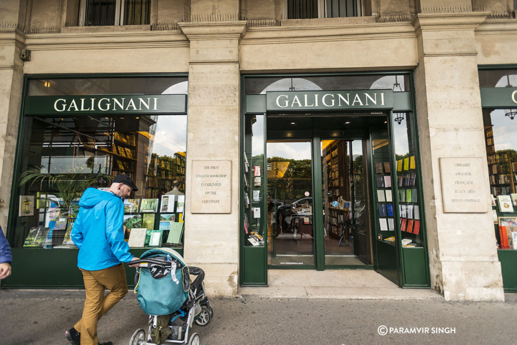 Gaglinani First English Bookshop established on the continent.