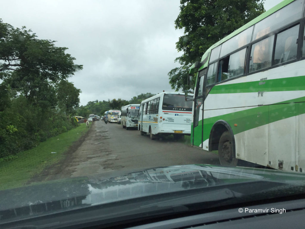 Bhandardara traffic on 2018