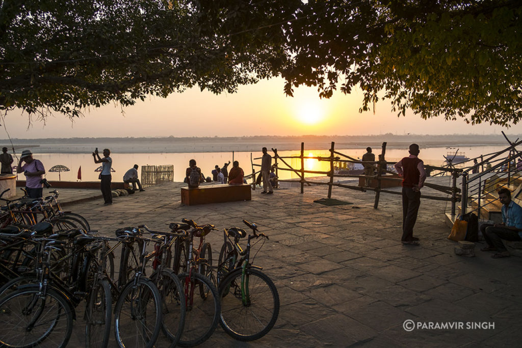 Morning at the Ghats in Benaras