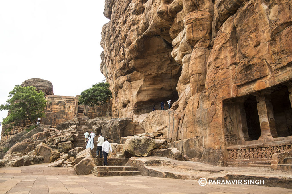 Badami Caves landing