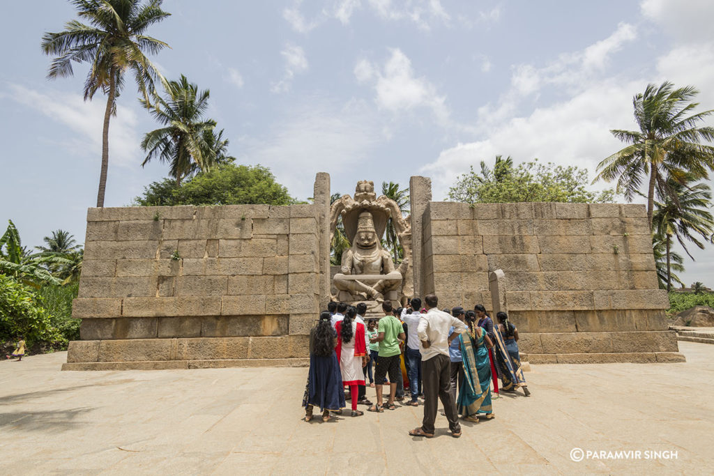 Lakshmi narasimha Temple at Hampi