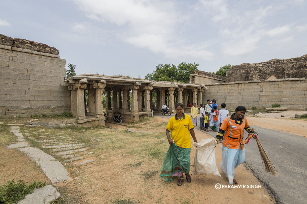 Keeping Hampi Clean