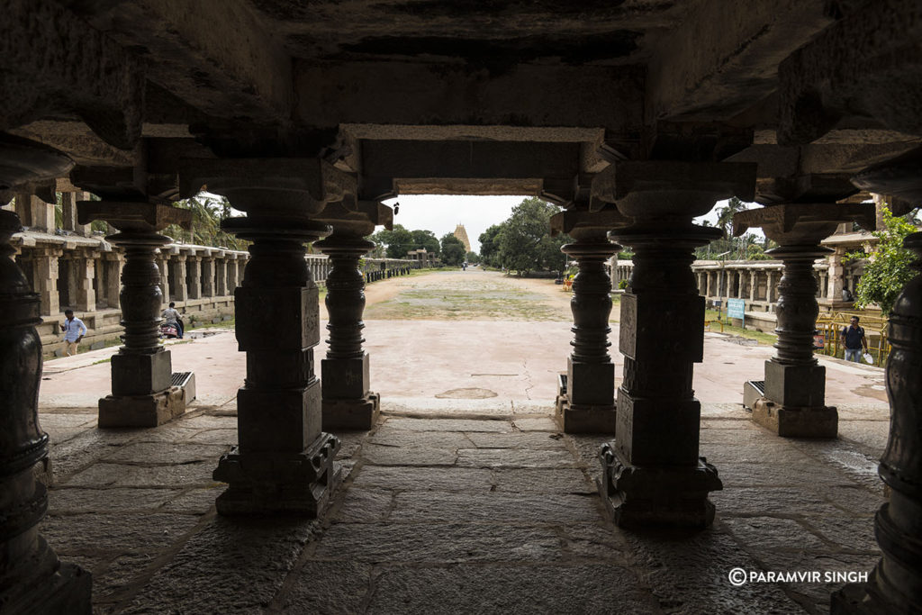 Mandapa at Hampi Bazaar