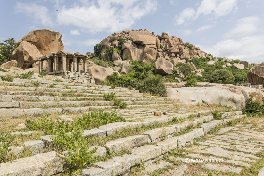 Steps Near Vitthala Temple, Hampi