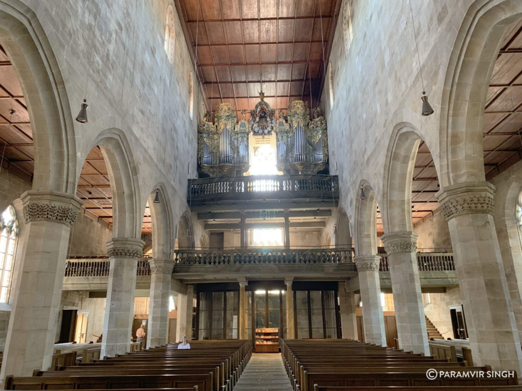 Inside Stiftskirsche, Stuttgart