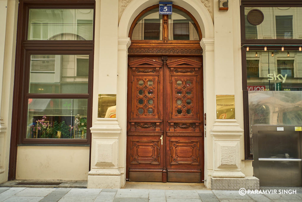 Door in Vienna, Austria