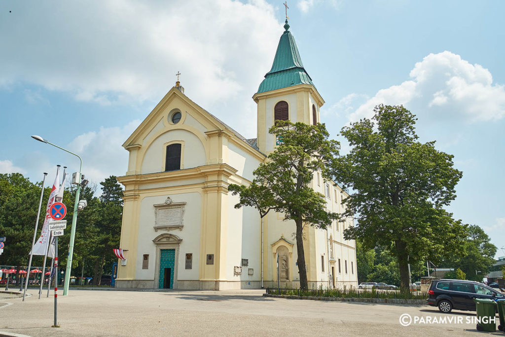 St Joseph's Church on Mt Kahlenberg, Vienna