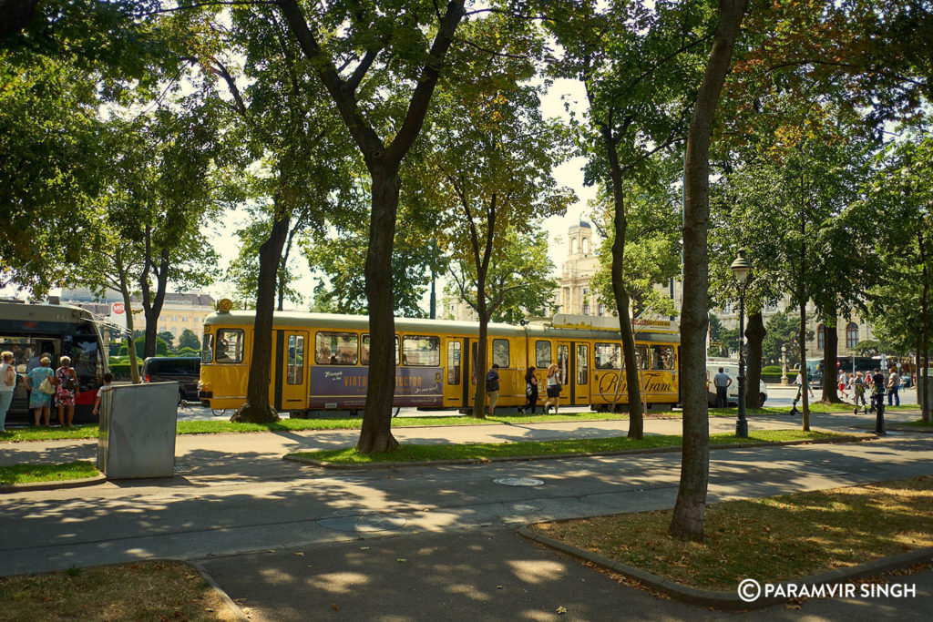 Trams in Vienna